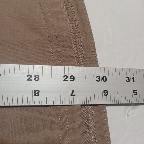 BYLT Premium Basics Men's Drop Cut Lux Short Sleeve Shirt XL Sand - Picture 8 of 8